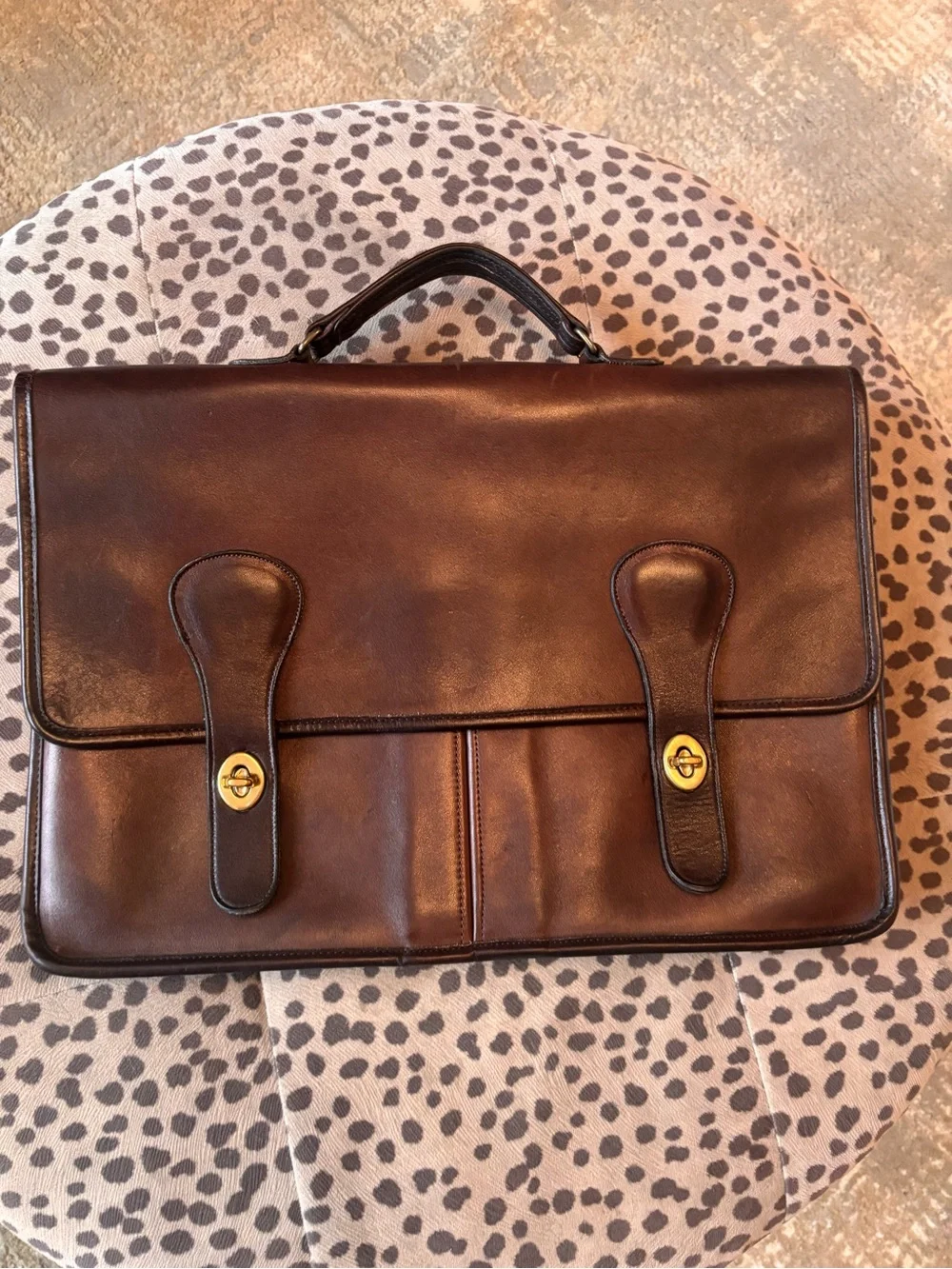 Authentic coach BRIEF bag
